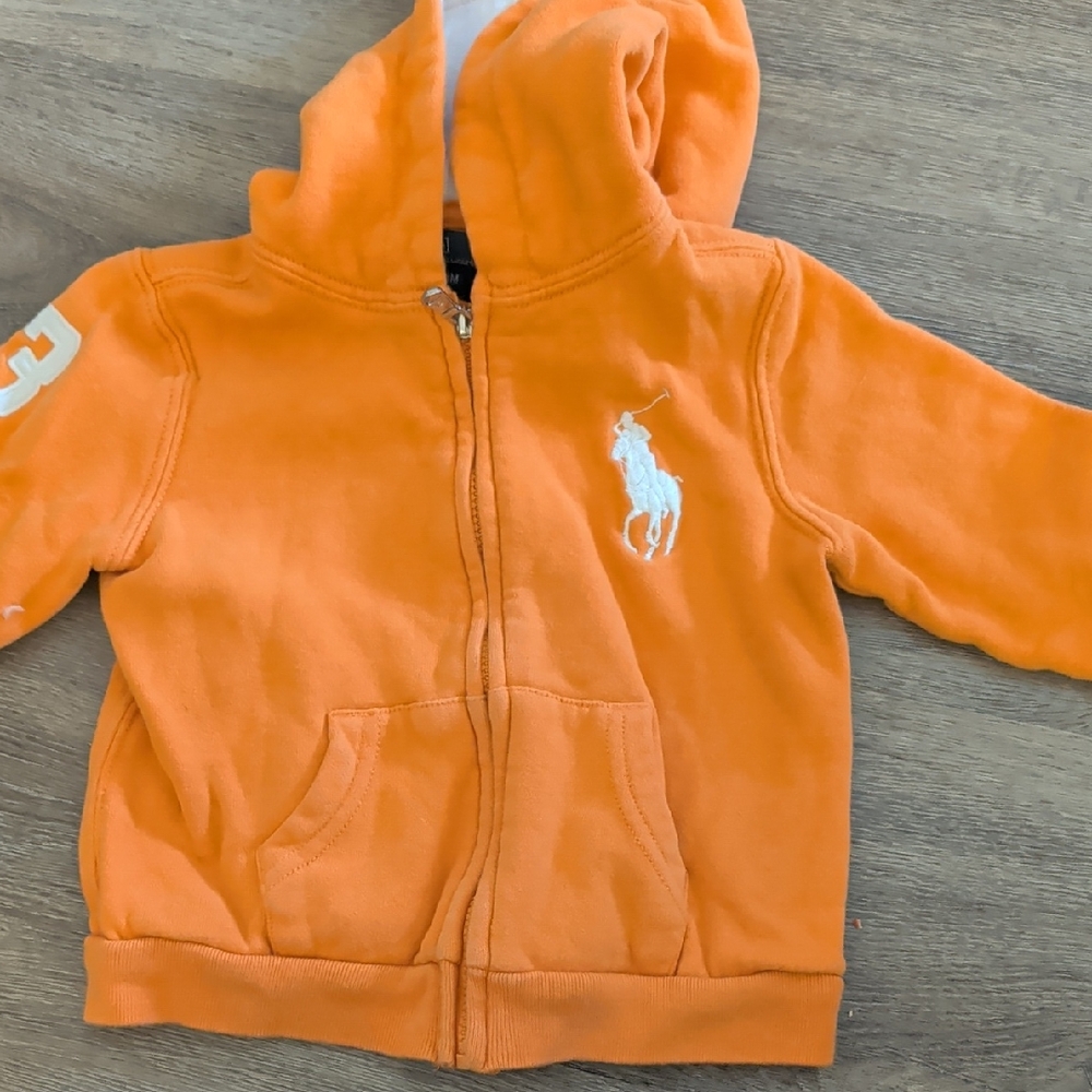 Polo by Ralph Lauren Orange Kids Hoodie
